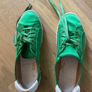 Aquazzzura green sneakers